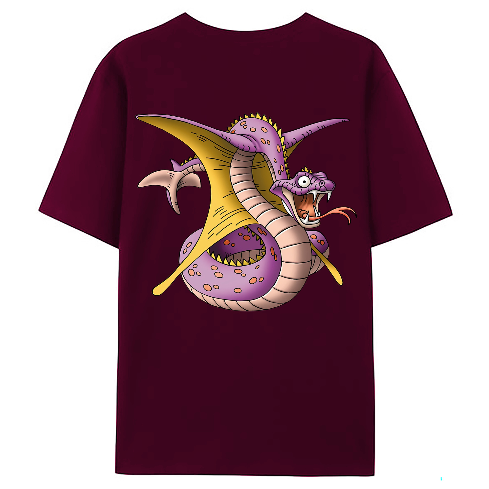（画像用） ドラゴンクエスト Doragon Kuesuto Dragon Quest レディース半袖Tシャツ(バックプリント)